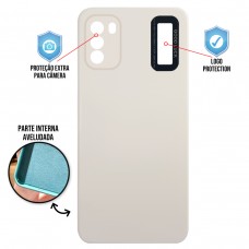 Capa para Xiaomi Poco M3 - Case Silicone Safe Glass Gelo